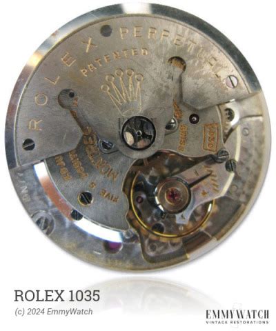 rolex 1035 movement